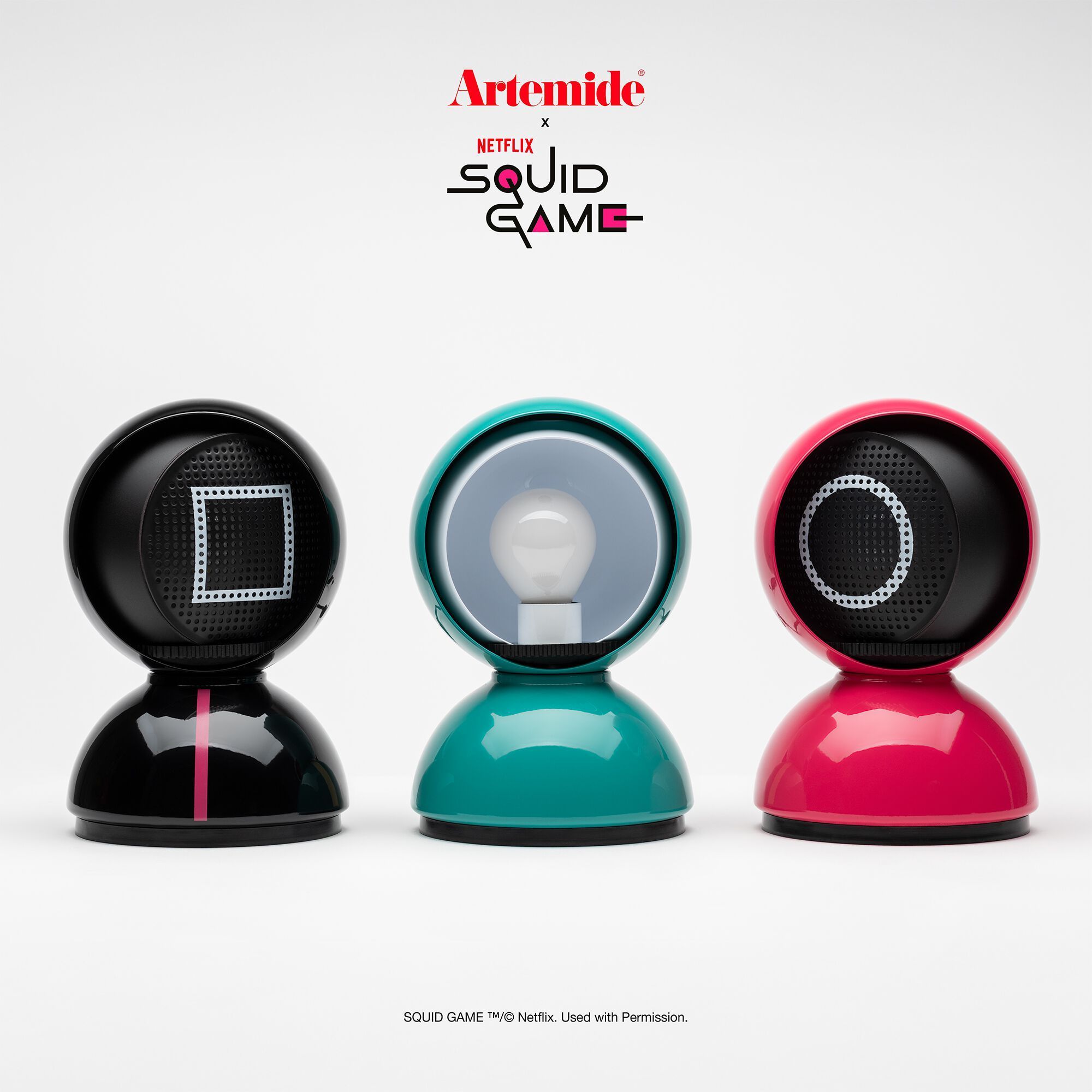 Окрашенная металлическая светодиодная настольная лампа In Stock Artemide ARCH-00124231 - Вид №9