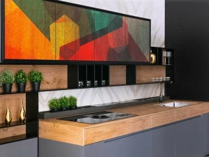 Maiullari Линейная кухня на заказ Fusion