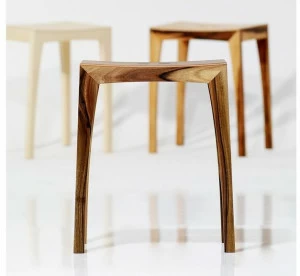 sixay furniture Низкий деревянный табурет в современном стиле Otto