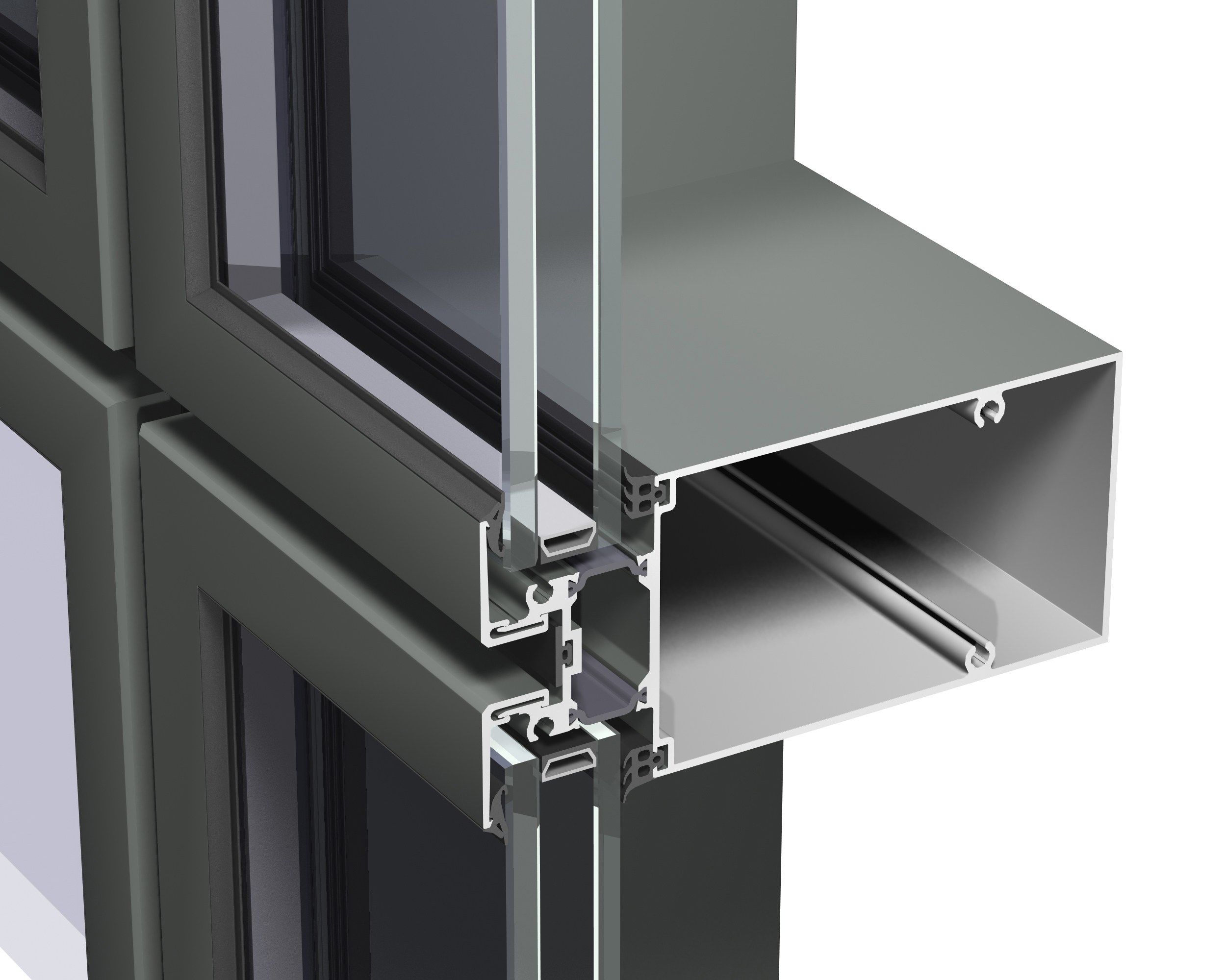 Алюминиевая система навесной стены Reynaers Aluminium ConceptWall ARCH-00093759 - Вид №16