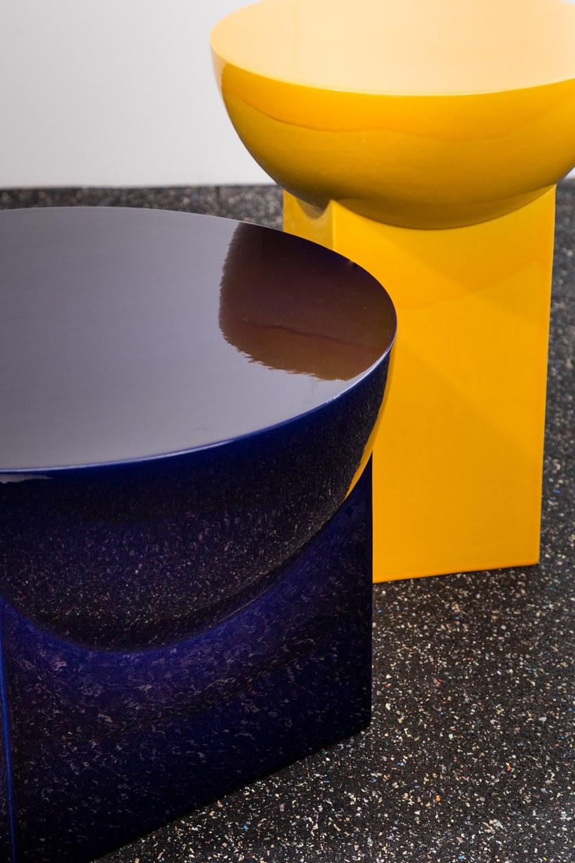 pulpo Круглый керамический журнальный столик Mila sun-id-1410174 - Вид №5