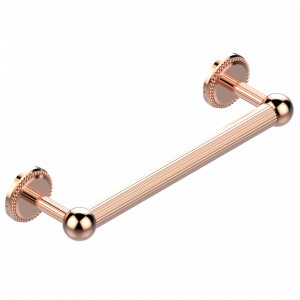 G24-527 Полотенцедержатель одинарный - фиксированная рейка 30 см Thg-paris Amour de Trianon Розовое золото