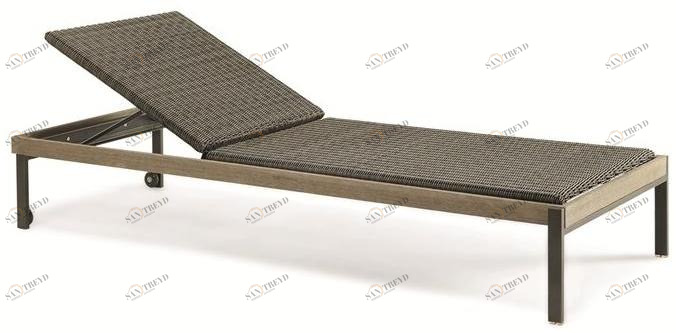 Ethimo Садовая кушетка с откидной спинкой из ethimo etwick® Allaperto Aale00fc0