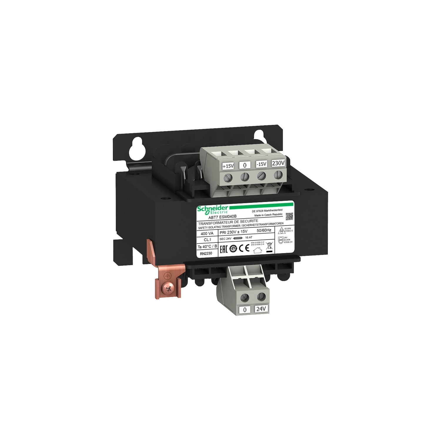 ABT7ESM040B ТРАНСФОРМАТОР 24В 400ВА Schneider Electric Блоки питания и тарансформаторы 