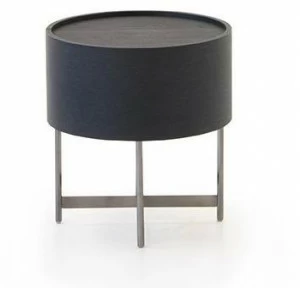 PIANCA Прикроватная тумбочка круглая лакированная с ящиками Dedalo