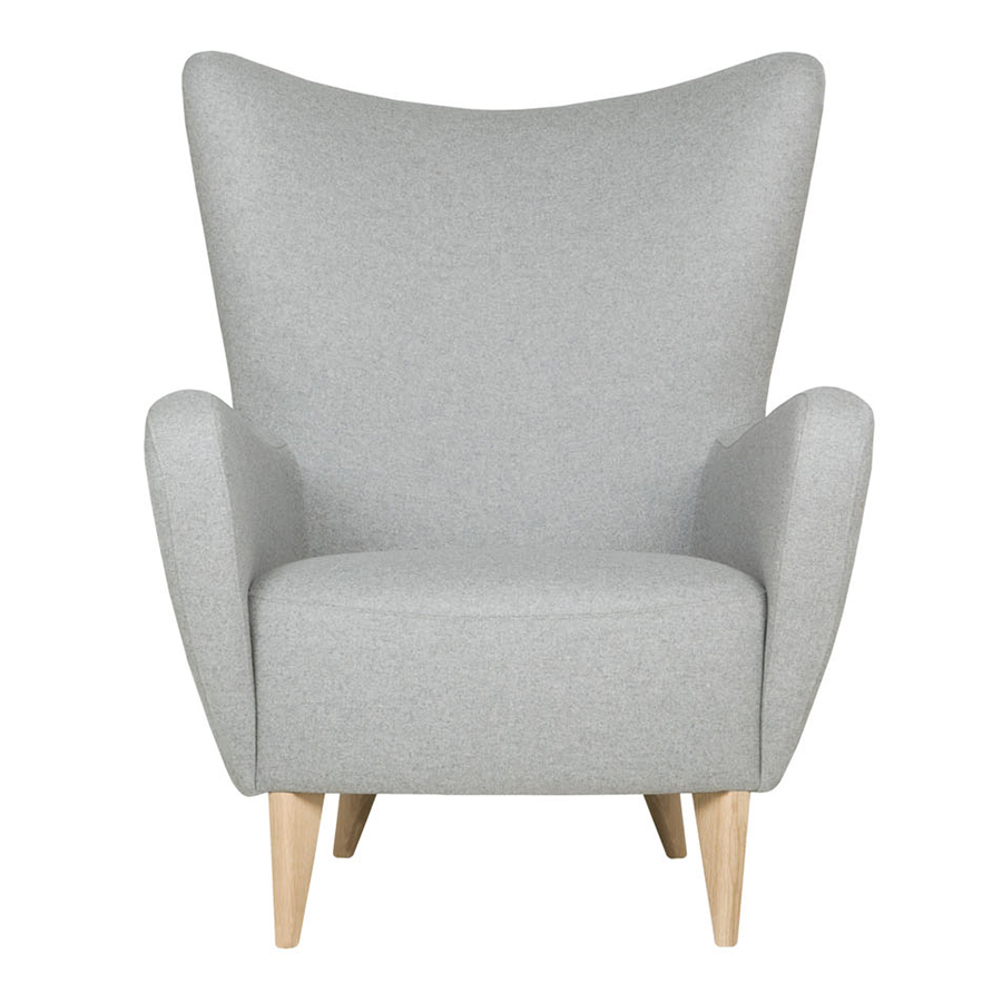 Кресло Elsa, светло-серое Sits S1178 - Вид №1