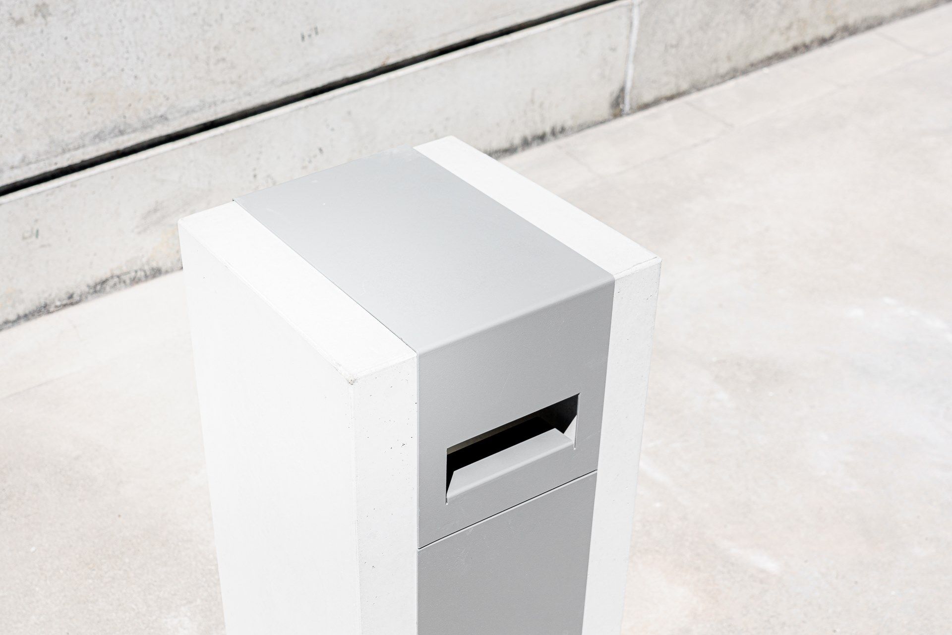 Бетонная напольная пепельница для общественных мест SIT форма ARCH-00092596 - Вид №1