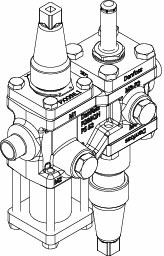 Danfoss ICF 15 — многофункциональные клапанные станции ICF 15-4-10H Клапан-регулятор универсаль 027L4524  - Вид №15