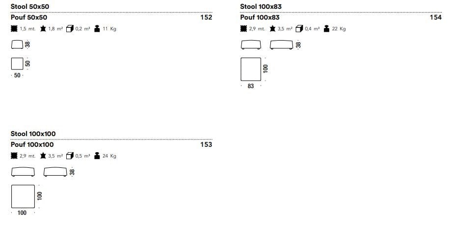 Съемный диван из ткани MOROSO Highlands ARCH-00040855 - Вид №5