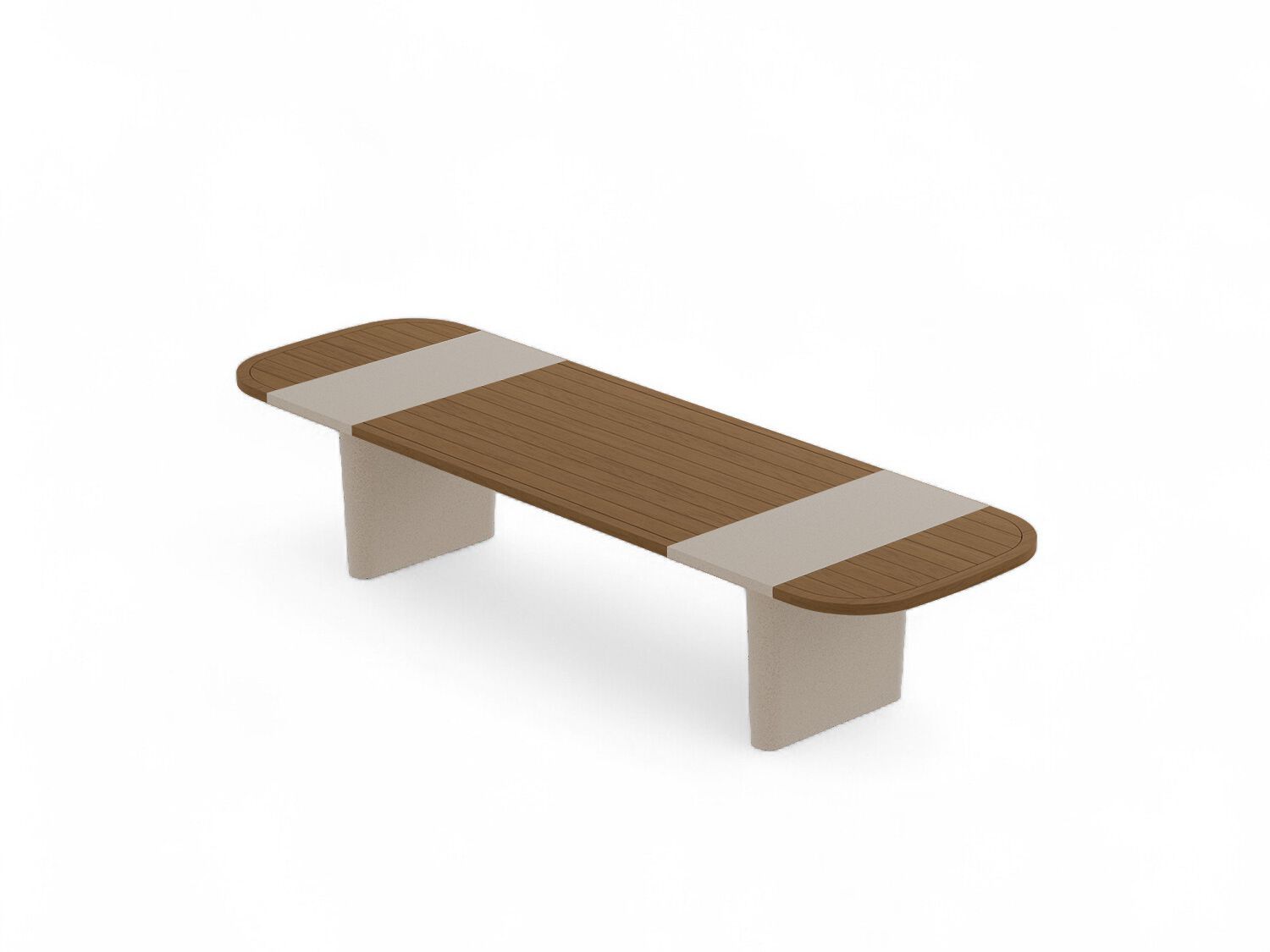 Прямоугольный садовый стол из тикового дерева YAAZ Semt ARCH-00089971 - Вид №12