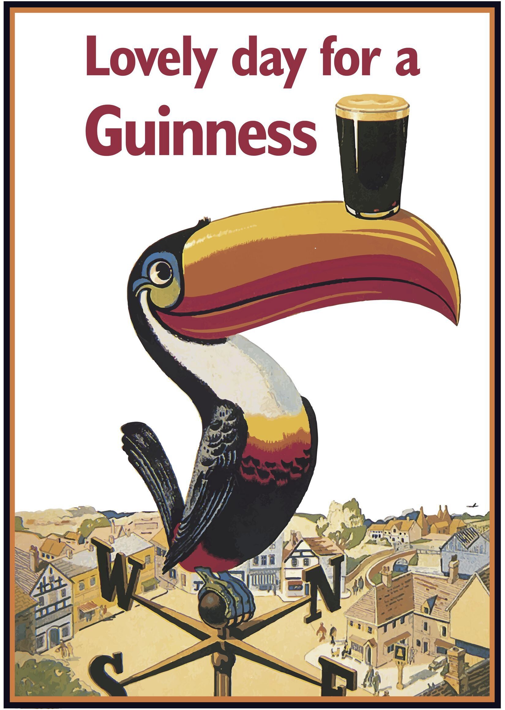 90009015 Плакат Просто Постер Guiness 50x70 в раме STLM-0082458 ПРОСТОПОСТЕР