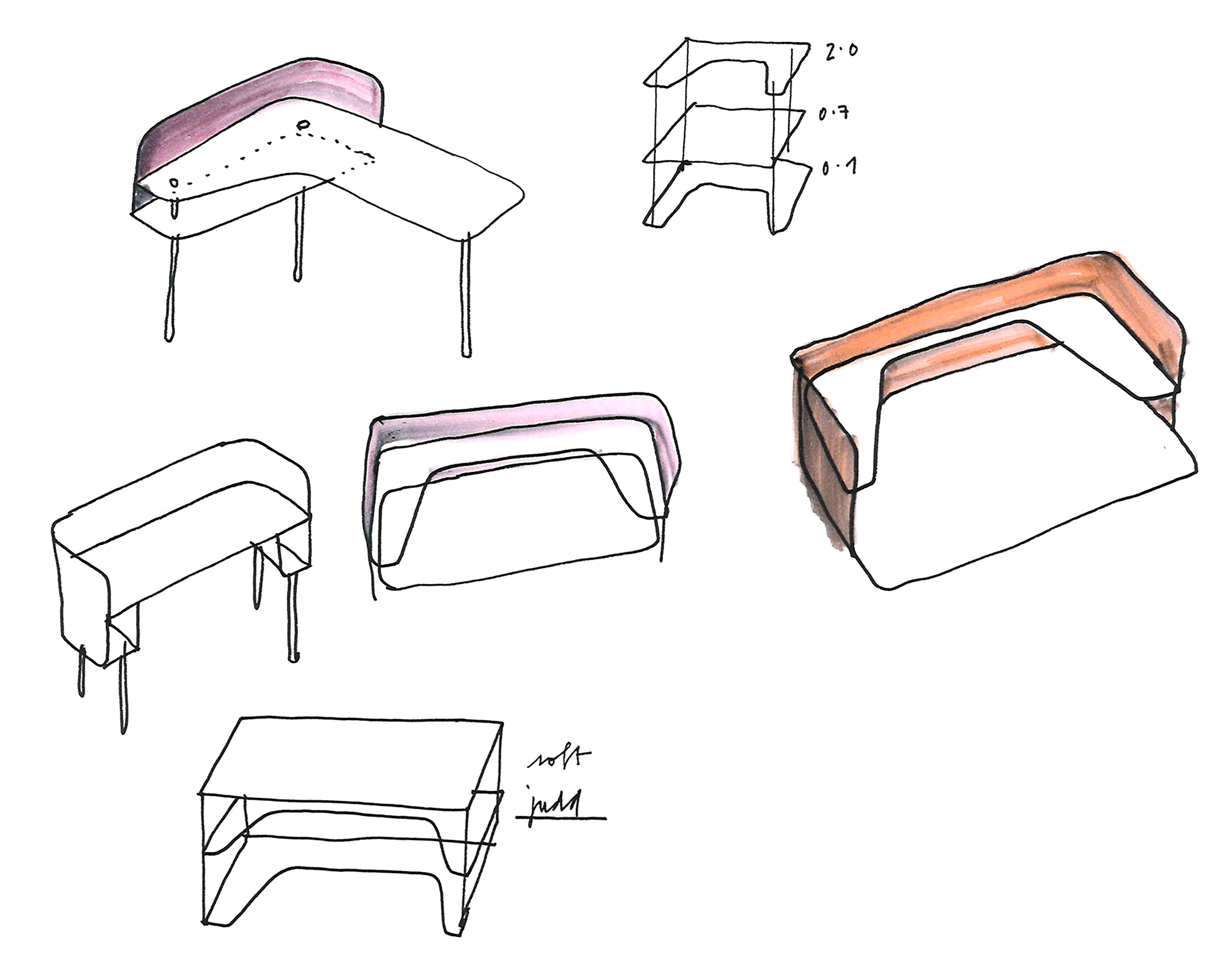 Рабочий стол на колесах со звукопоглощающими перегородками Andreu World In Out Office ARCH-00061597 - Вид №5