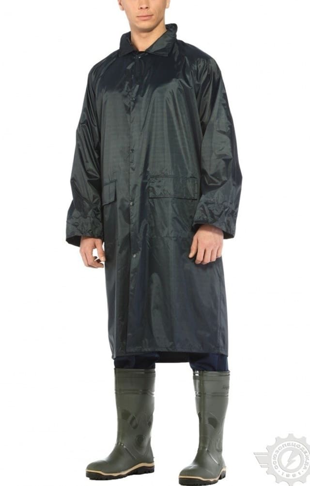 4957155 Плащ "Альбатрос ЛАЙТ" влагозащитный синий  Непромокаемая спецодежда  размер L  - Вид №3