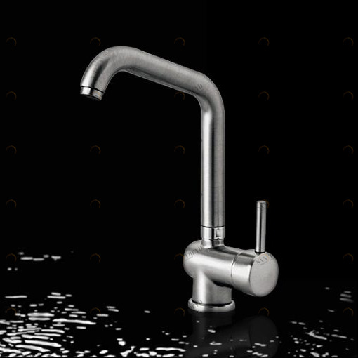 Смеситель однорычажный 7MLNSM01 Geda Nextage Leon с поворотным изливом