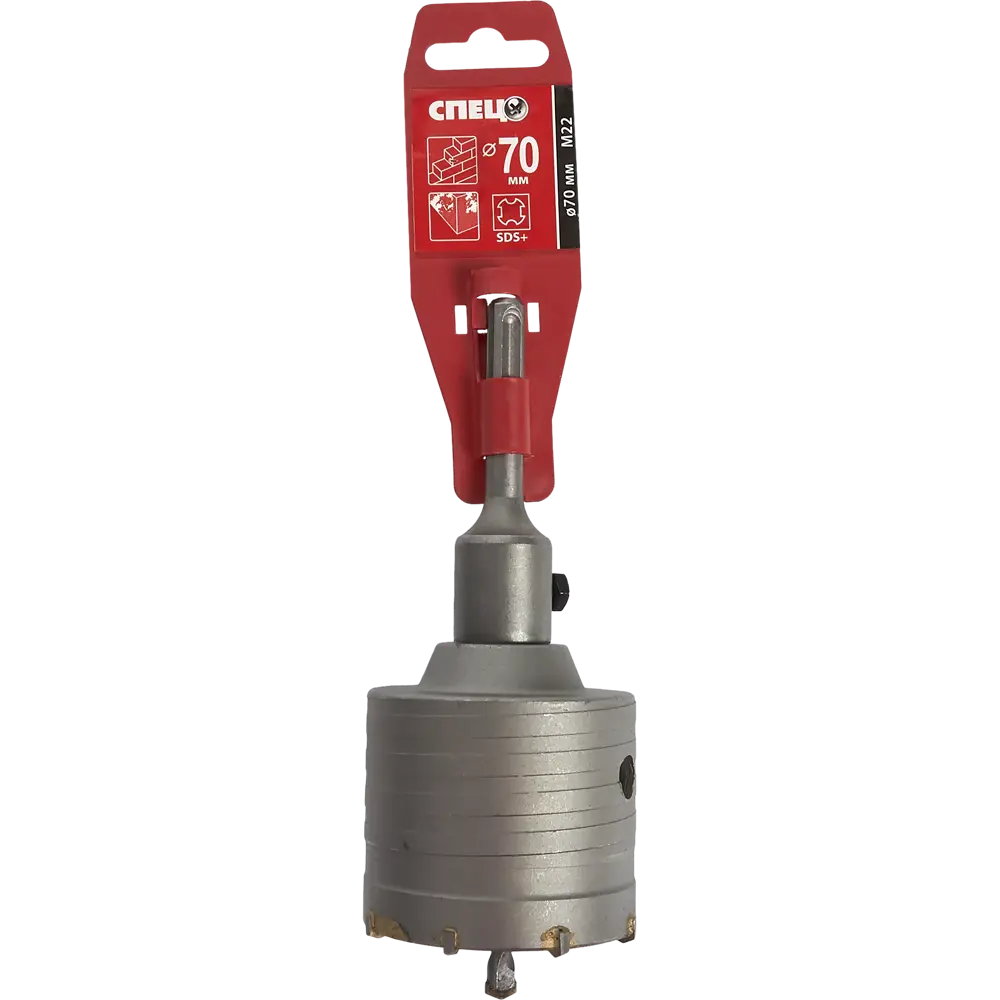 Коронка по кирпичу SDS-plus Спец, D70 мм STLM-2040022 - Вид №2