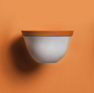 32F231A90032C Обновление чаша 0,50 л + дерево крышка 14 см белая Kahla-porzellan