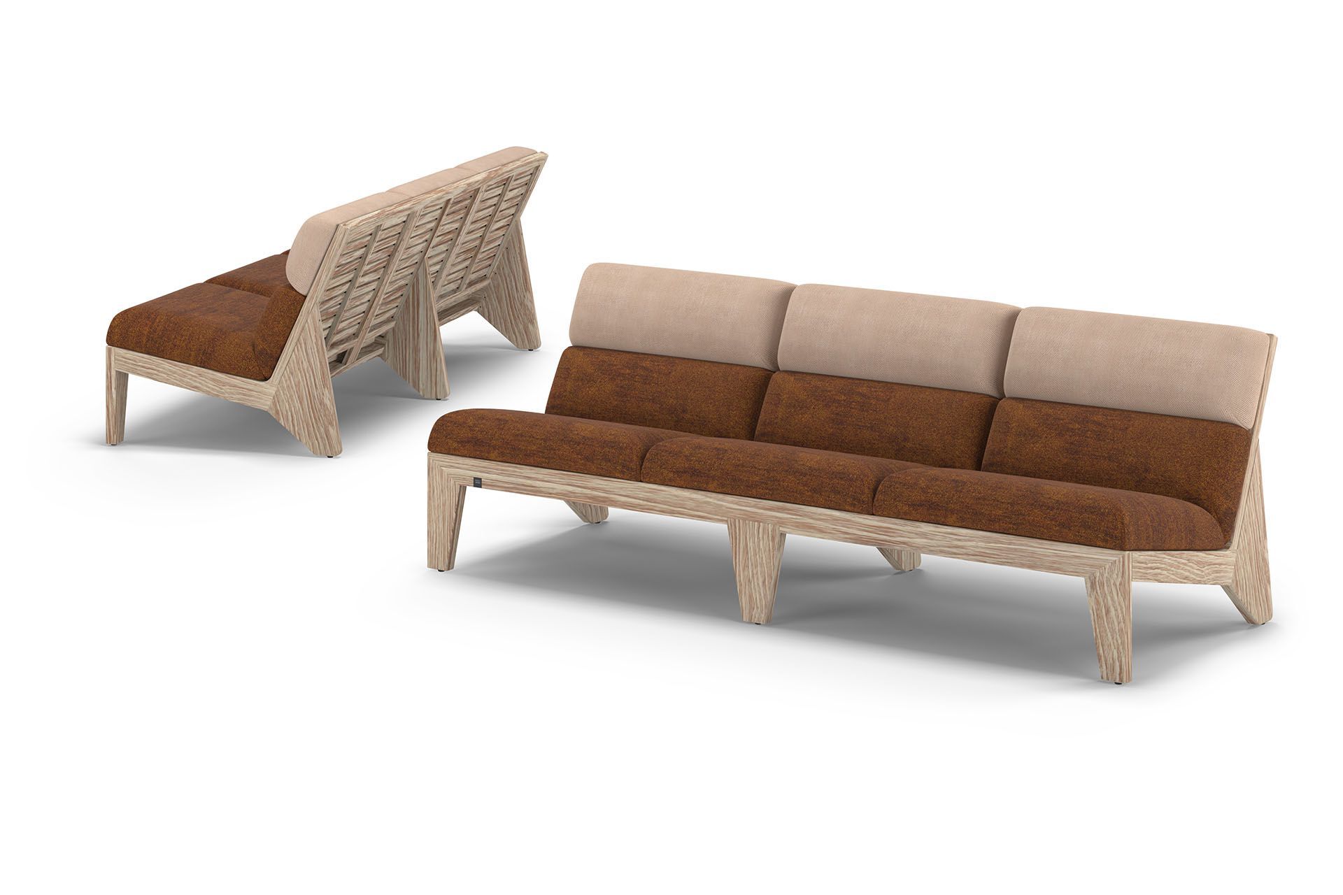 3-местный ТИК садовый диван MAMAGREEN Labuan ARCH-00000330 - Вид №2