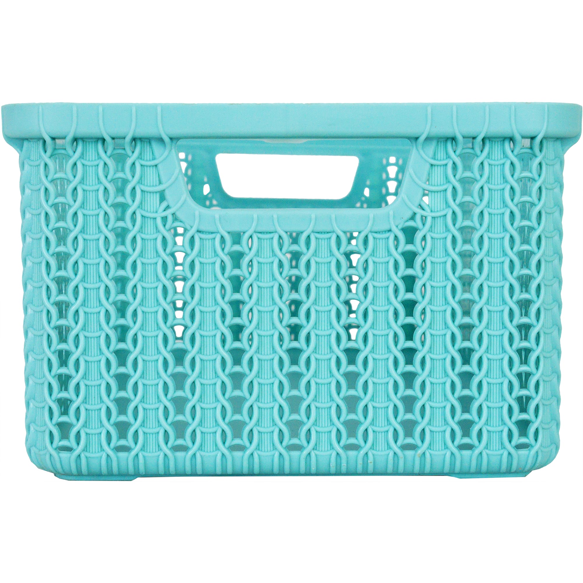 82137992 Корзинка для хранения «», 6 л, цвет морская волна Вязание Santreyd  - Вид №1