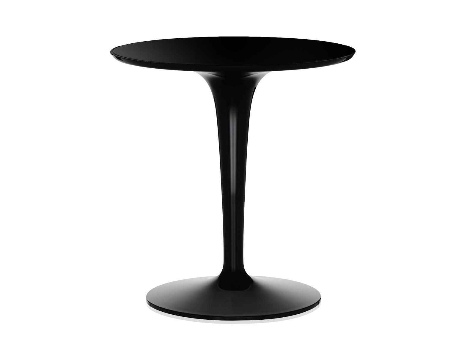 Круглый журнальный столик из ПММА Kartell TIP TOP MONO ARCH-00122056