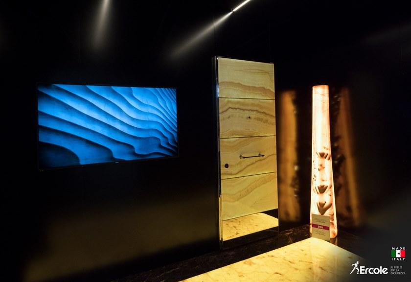 Ercole Раздвижная входная дверь из оникса с подсветкой sun-id-1421151 - Вид №1