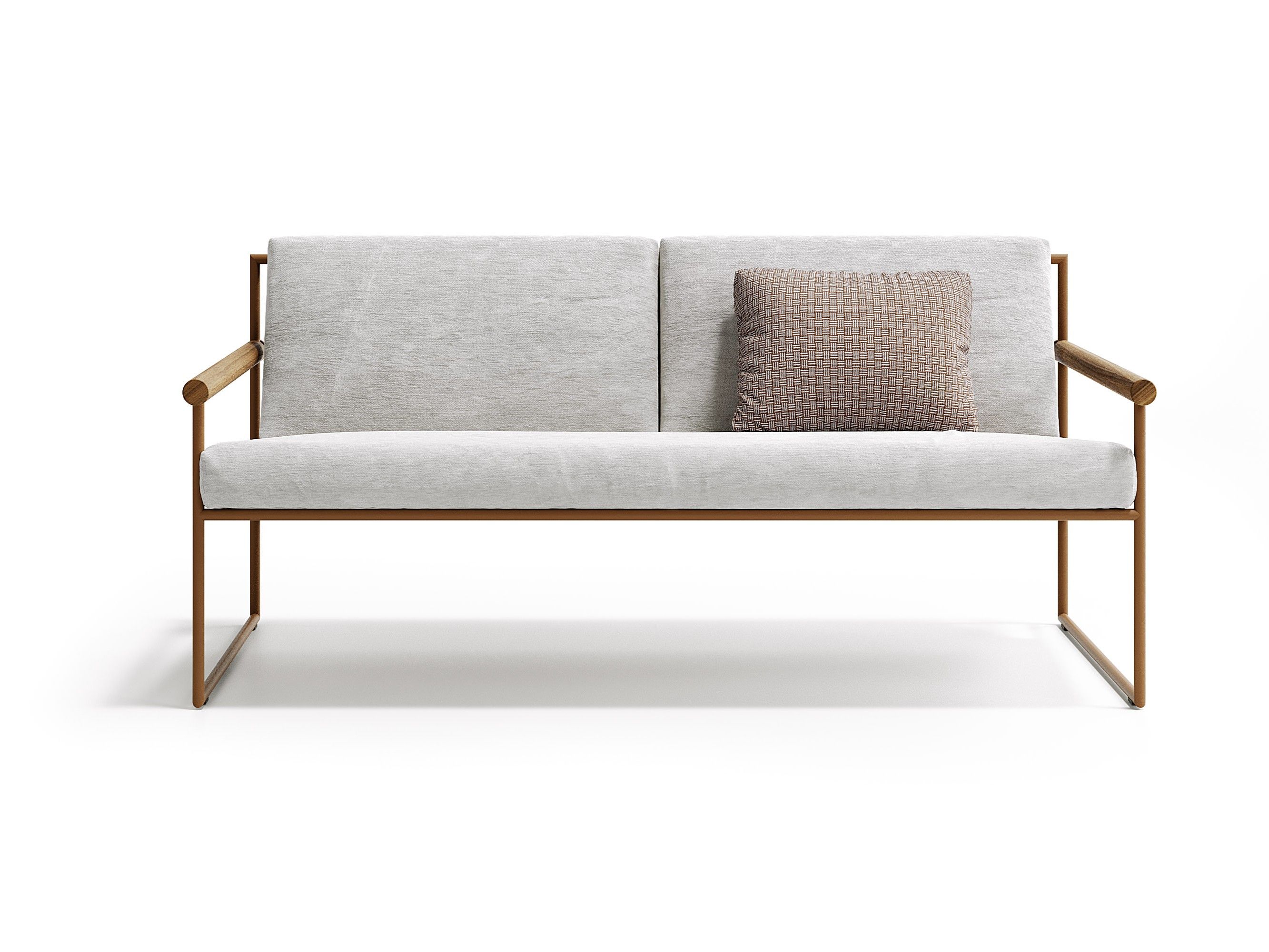 2-местный тканевый садовый диван Atmosphera труба ARCH-00000643 - Вид №5