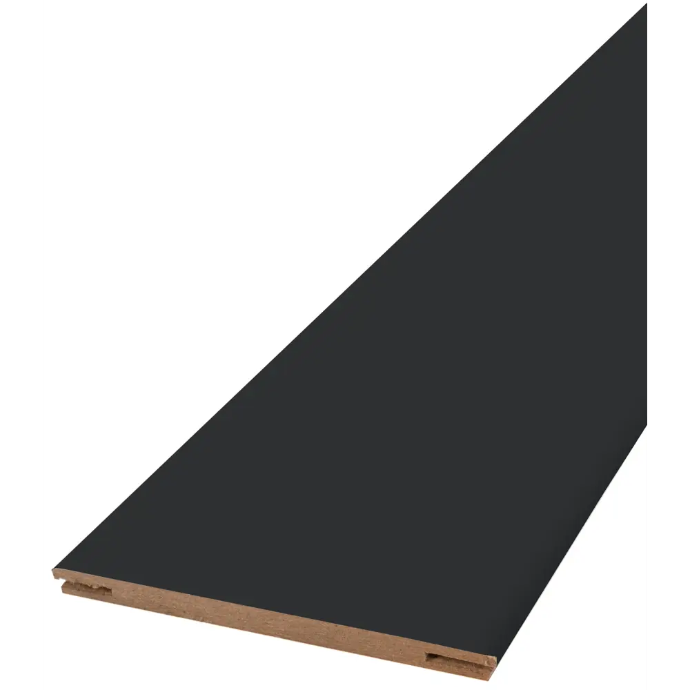 Доборная планка МАРИО РИОЛИ Нобиле 2150x100 мм антрацит для широких проемов 84491288 STLM-0050552