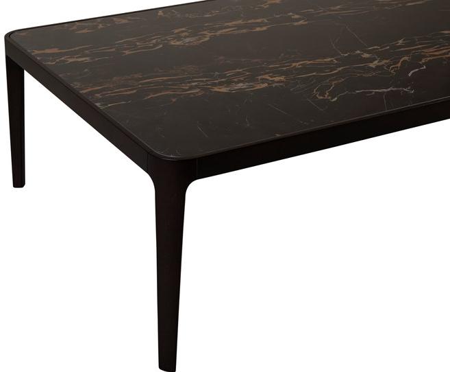 Tonin Casa Низкий прямоугольный журнальный столик из керамогранита sun-id-1408123 - Вид №2