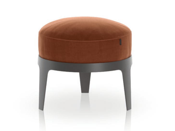 Круглый пуф из ткани Natuzzi Italia Герман ARCH-00086694 - Вид №1