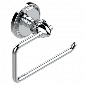 U94-538A Бумагодержатель настенный без крышки Thg-paris Malmaison cristal Хром