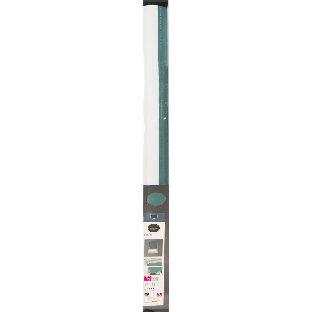 Штора рулонная блэкаут Inspire Santos 80x160 см бирюзовая Celadon 2 82692240 STLM-2063808 - Вид №8