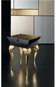 Rozzoni Высокий сервисный столик с вещевым ящиком Mikado