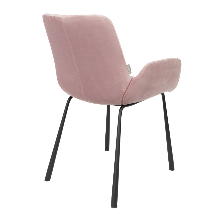 Кресло Brit розовое минимализм Zuiver 1200143 - Вид №5