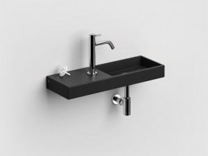 CL/03.12238 Подвесная раковина настенная прямоугольная Clou Mini Wash Me черная