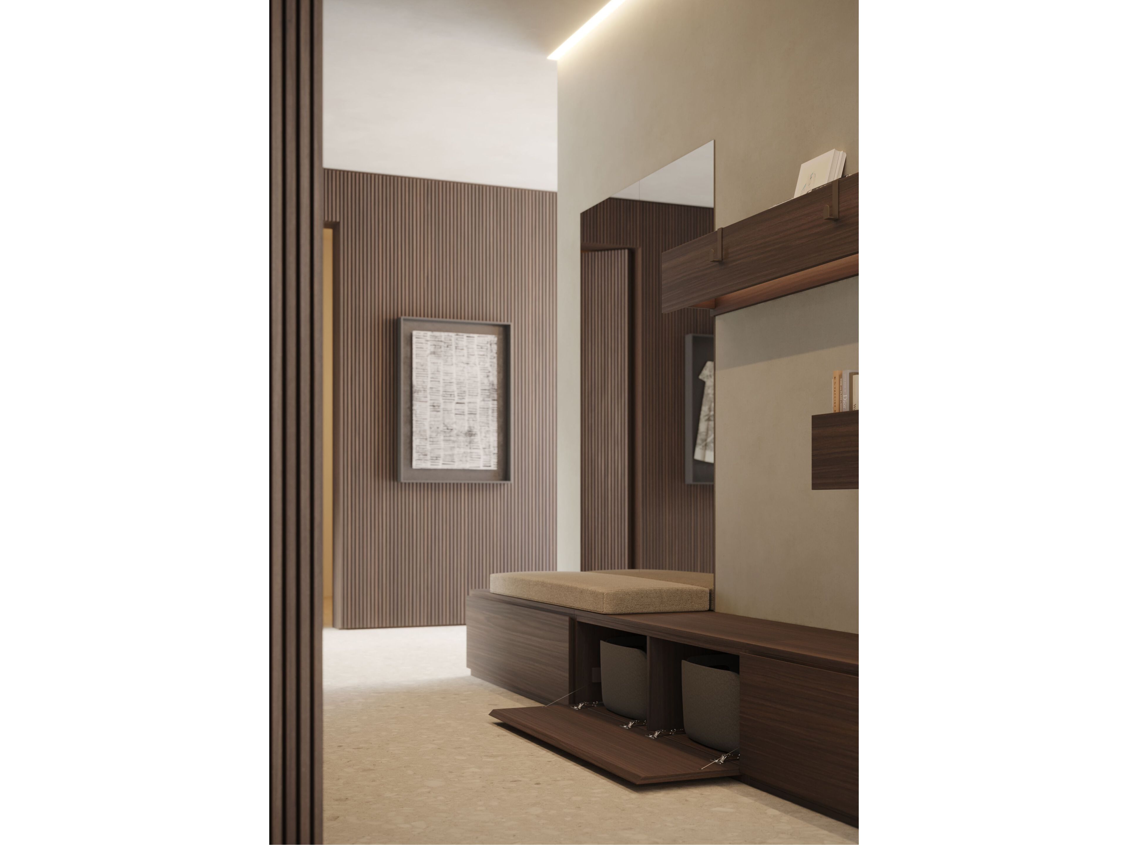 Оборудованная стена Giessegi день за днем ARCH-00032522 - Вид №1