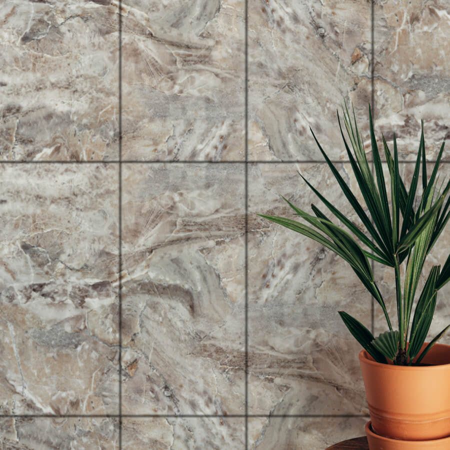 Панель SPC глянец Stella Kerama Песчаник 560*280*2,5мм (8 шт в упак) АКВАТОН STSR-316 - Вид №7