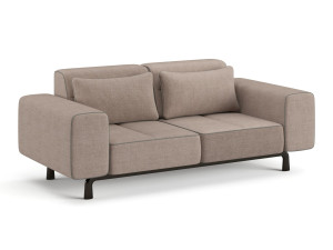 2-местный тканевый секционный диван