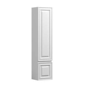 Шкаф-пенал Very подвесной левый, Bianco 350х300х1600