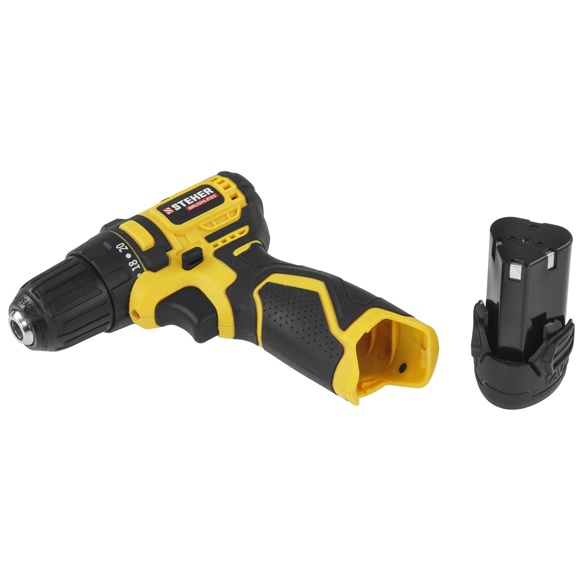 Дрель-шуруповерт STEHER CDB-120-1 5451684 STDN-0044701 - Вид №4