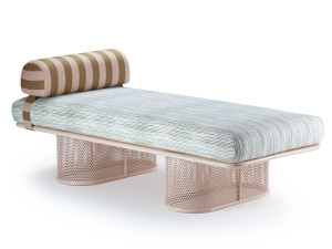 Тканевая садовая скамейка