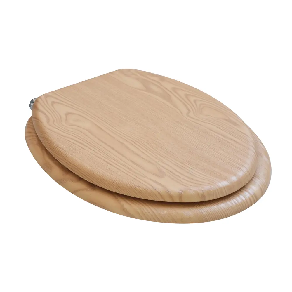 Сиденье для унитаза KONSENSA Терни с микролифтом цвет натуральный дуб STLM-2092336 - Вид №3