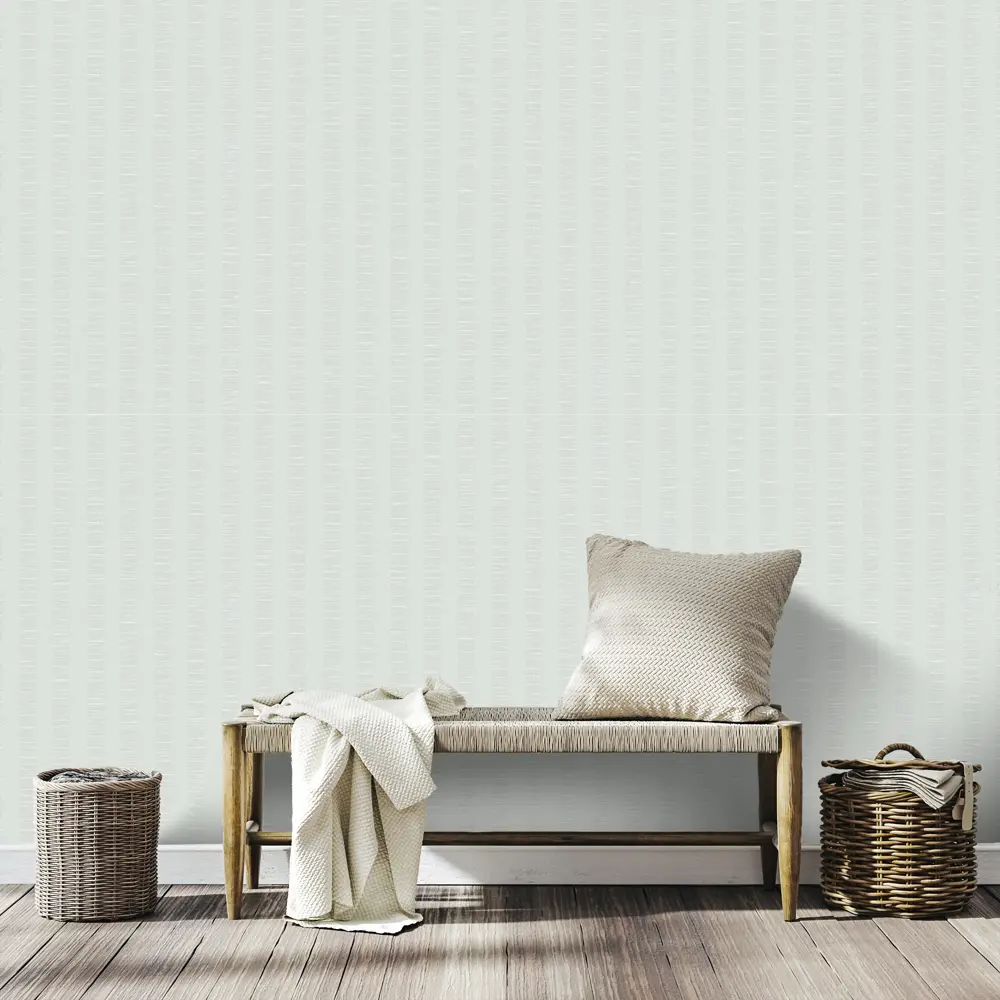 Флизелиновые обои Grandecolife Chloe с полосами в мятных тонах 89389947 STLM-1575177 - Вид №4