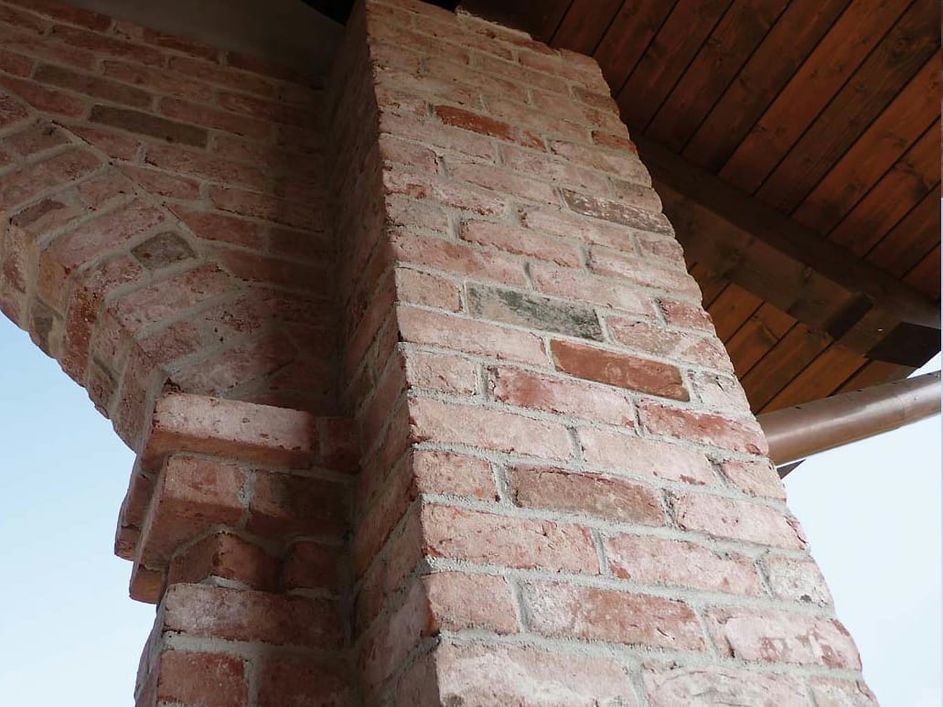 Кирпичная кладка B&B Rivestimenti Naturali кирпич / планки ARCH-00024001 - Вид №16