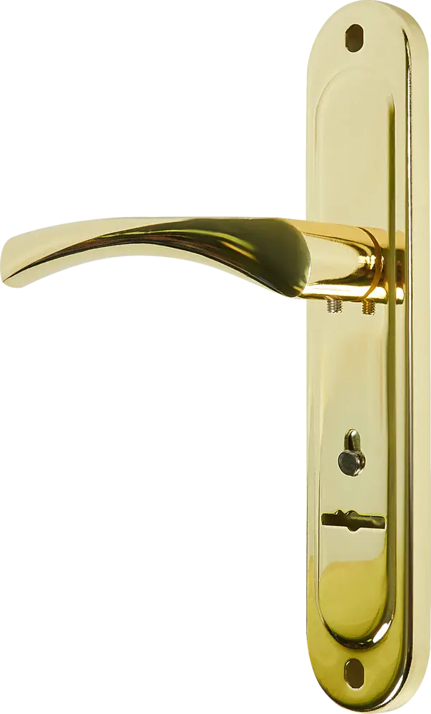 Дверная ручка APECS Гардиан 1011 с золотым покрытием 83577633