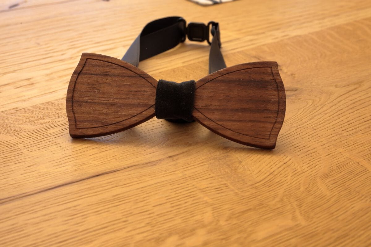 Галстук-бабочка из орехового дерева canaletto Deodara PAPILLON ARCH-00071976 - Вид №5