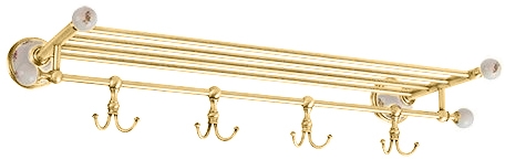 Полка-держатель для полотенец MIGLIORE Provance Ml.PRO-60.529.CR, цвет хром  - Вид №1