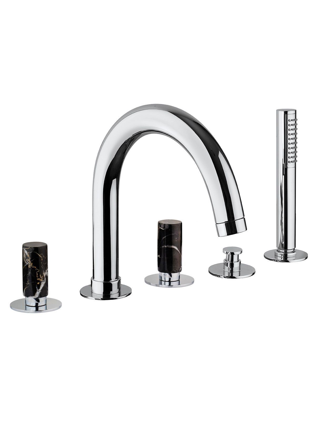 Встраиваемый смеситель для ванны с ручным душем Rubinetterie Frattini Pepe XL ARCH-00112668 - Вид №13