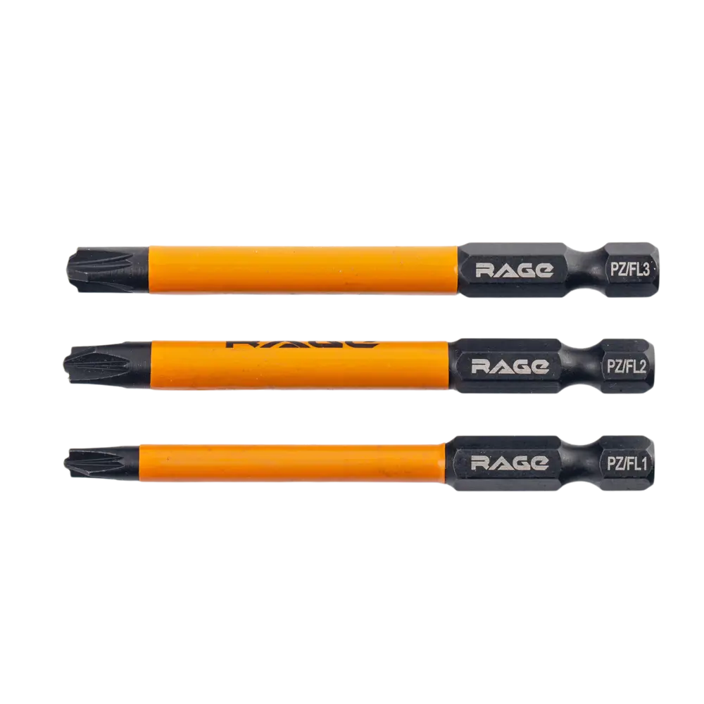 Магнитный набор бит RAGE для профессионального монтажа, 3 шт 89433159 STLM-1568326 - Вид №1