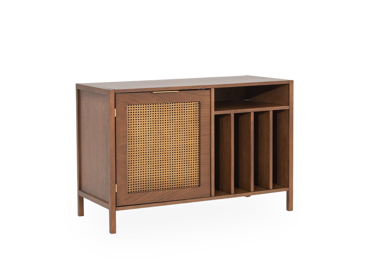 Деревянная и плетеная мебель с распашными дверями NDESIGN глина ARCH-00028943 - Вид №1