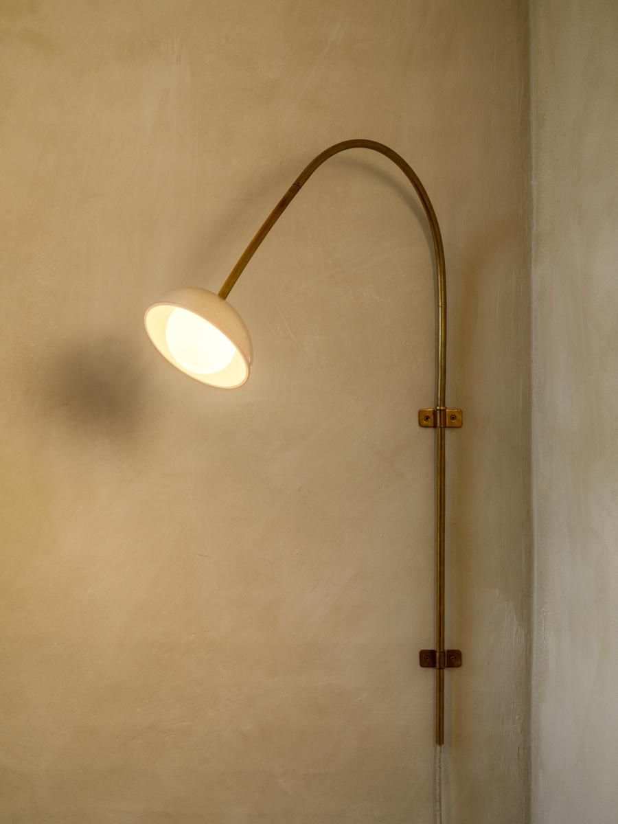 Керамическая и латунная светодиодная настенная лампа Vincent sheppard Arvin ARCH-00096056 - Вид №2