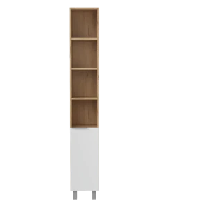 Пенал для ванной KONSENSA «СОХО» — компактное хранение с 6 полками 89381836